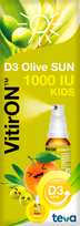 VITIRON D3 Olive Sun 1000 IU Kids sprejs, 10 ml