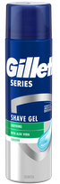 GILLETTE Series Sensitive skūšanas želeja, 200 ml