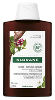 KLORANE Quinine and Organic Edelweiss šampūns, 200 ml