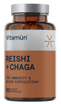 VITAMUN Reishi + Chaga kapsulas, 60 gab.