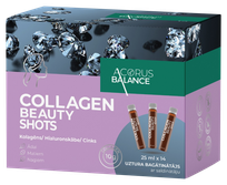 Acorus Balance Collagen Beauty Shots 25 ml ampulas, 14 gab.