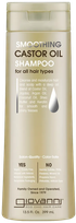GIOVANNI Smoothing Castor šampūns, 399 ml