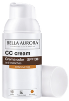 BELLA AURORA Anti-Dark Spots CC Cream SPF50+ Medium sejas krēms, 30 ml