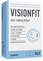 ICONFIT Bilster Visionfit kapsulas, 60 gab.