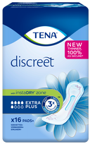 TENA Discreet Extra Plus urological pads, 16 pcs.