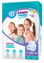 ID Comfy Junior Pants (4-7 years old) nappy pants, 14 pcs.