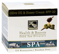 HEALTH&BEAUTY Dead Sea Minerals Olive Oil & Honey sejas krēms, 50 ml