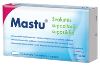 MASTU suppositories, 10 pcs.