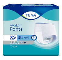 TENA Pants Plus XS nappy pants, 14 pcs.