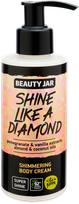 BEAUTY JAR Shine Like A Diamond ķermeņa krēms, 150 ml