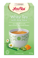 YOGI TEA White tea with aloe tea bags, 17 pcs.