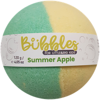 BUBBLES Summer Apple бомба-гейзер для ванны, 120 г