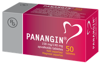 PANANGIN 158 mg/140 mg apvalkotās tabletes, 50 gab.