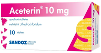 ACETERIN 10 mg pills, 10 pcs.