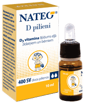 NATEO D pilieni, 10 ml