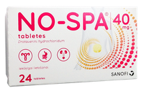 NO-SPA 40 mg tabletes, 24 gab.