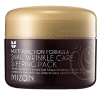 MIZON Snail Wrinkle Care Sleeping Pack sejas maska, 80 ml