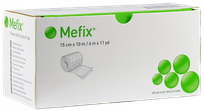 MEFIX 10м x 15см лейкопластырь в рулоне, 1 шт.