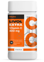 LIVOL  Multi Vitamīns C 400 mg chewable tablets, 50 pcs.