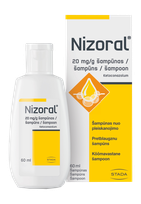 NIZORAL 20 mg/g šampūns, 60 ml