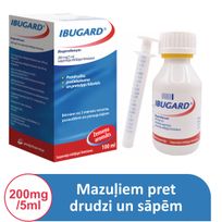 IBUGARD 200 mg/5 ml suspensija, 100 ml