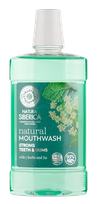 NATURA SIBERICA Strong Teeth & Gums, with 7 Herbs and Zn mutes skalojamais līdzeklis, 520 ml