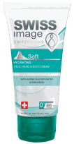 SWISS IMAGE Soft Hydrating Face, Hand & Body krēms, 75 ml