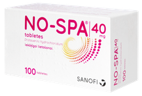 NO-SPA 40 mg tabletes, 100 gab.