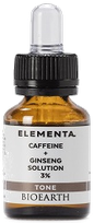 ELEMENTA Bioearth Caffein 5%+Ginseng 1% serum, 15 ml