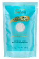 SEE SEE Dead Sea Natural vannas sāls, 200 g