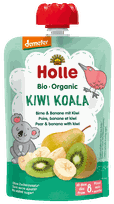 HOLLE Pear, banana and kiwi puree, 100 g