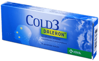DALERON COLD 3 tabletes, 24 gab.