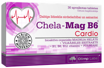OLIMP LABS Chela Mag B6 Cardio tabletes, 30 gab.