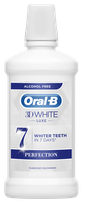 ORAL-B 3D White Luxe Perfextion mouthwash, 500 ml