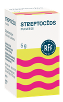 RFF Streptocīds pulveris, 5 g