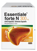 ESSENTIALE FORTE N 300 mg kapsulas, 100 gab.