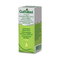GUTTALAX 7,5 мг/мл капли, 15 мл