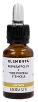 ELEMENTA Bioearth Resveratrol 3% + Vitis Vinifera Stem Cell serums, 15 ml