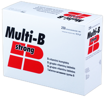 MULTI-B Strong pills, 250 pcs.