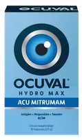 OCUVAL Hydro Max kapsulas, 30 gab.