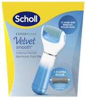 SCHOLL Velvet Smooth elektroniskā pēdu vīle, 1 gab.