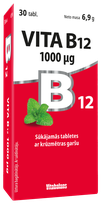 VITA B12 1000 µg сосательные таблетки, 30 шт.