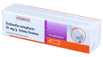 Terbinafin-ratiopharm 10 mg/g krēms, 15 g