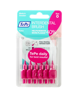 TEPE Original Size 0 0.4 mm interdental brush, 6 pcs.