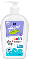 HAPPY   Natural Care šampūns/dušas krēms, 300 ml