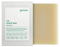 GRUUM Nar Zero Plastic - Aloe Vera shaving soap, 95 g