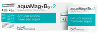 BIOFARMACIJA aquaMag+B6 x2 pulveris, 42 gab.