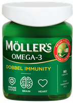 MOLLERS Dobbel Immunity capsules, 90 pcs.
