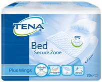 TENA Bed Plus Wings 180x80 cm absorbējošie palagi, 20 gab.