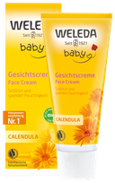WELEDA Baby kliņģerīšu sejas krēms bērniem, 50 ml